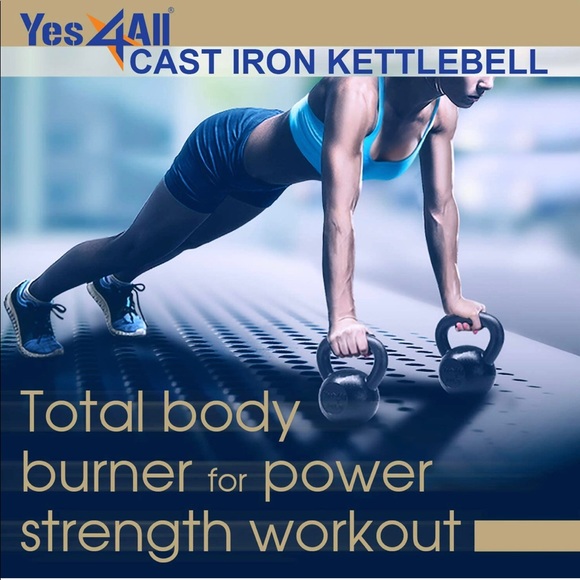 Kettlebells CAST Iron, easy on hands - Picture 4 of 4